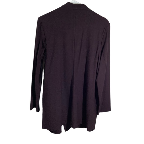 Eileen Fisher Cotton/Tencel Collar Jacket - Picture 4 of 7